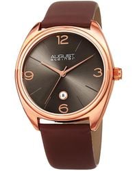 August Steiner - Quartz Grey Dial Watch - Lyst