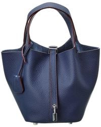 Tiffany & Fred Paris - Full-grain Leather Top Handle Satchel - Lyst