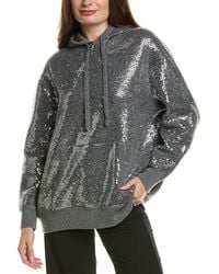 Michael Kors - Cashmere-Blend Hooded Sweatshirt - Lyst