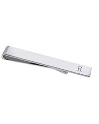 Stephen Oliver - Plated R Initial Tie Bar - Lyst