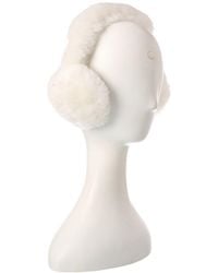 Surell - Accessories Shearling Earmuffs - Lyst