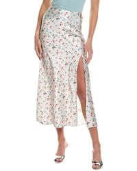 Bardot - Annie Satin Skirt - Lyst