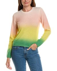 Brodie Cashmere - Bali Print Cashmere Sweater - Lyst