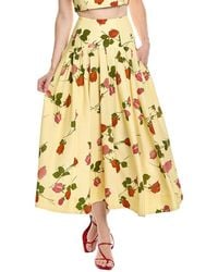 Nicholas - Jordan Linen-blend Skirt - Lyst