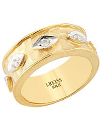Reiss - 14K 0.10 Ct. Tw. Diamond Ring - Lyst