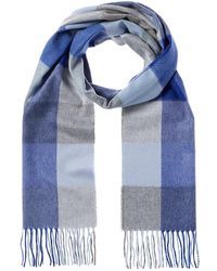 Amicale Cashmere - Buffalo Check Cashmere Scarf - Lyst