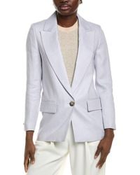 Peserico - Linen Blazer - Lyst