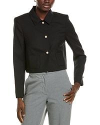 Marc Cain - Wool-Blend Blazer - Lyst