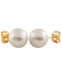 Splendid - 14k 7-7.5mm Akoya Pearl Studs - Lyst