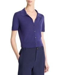 Vince - Collared Button Shirt - Lyst