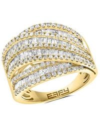 Effy Fine Jewelry - 14K 1.96 Ct. Tw. Lab-Grown Diamond Ring - Lyst