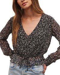 Z Supply - Holland Floral Top - Lyst