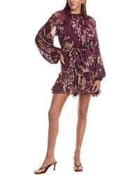 Hemant & Nandita - Ruffle Mini Dress - Lyst