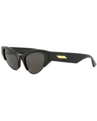 Bottega Veneta - Bv1102S 53Mm Sunglasses - Lyst