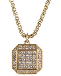 jean claude - Cz Pendant Necklace - Lyst