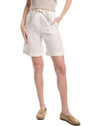 Peserico - Woven Linen Short - Lyst