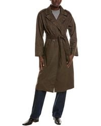 Noize - Allison Vegan Leather Coat - Lyst