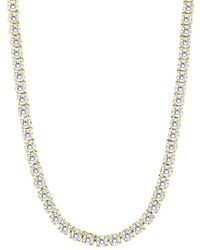 Forever Creations Signature - Forever Creations 14k 10.00 Ct. Tw. Lab Grown Diamond Tennis Necklace - Lyst
