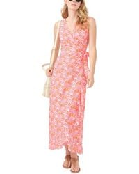 J.McLaughlin - Cerise Linen-Blend Dress - Lyst