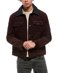 Cole Haan - Diamond Quilted Bomber Jacket - Lyst
