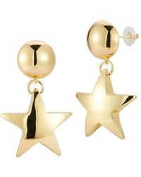 Sphera Milano - Plated Star Earrings - Lyst