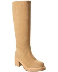 FRAME - Le Scout Suede Knee-high Boot - Lyst