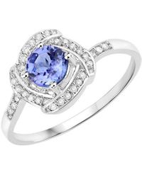 Diana M. Jewels - Fine Jewelry 14k 0.55 Ct. Tw. Diamond & Tanzanite Ring - Lyst