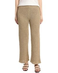 Eleventy - Knit Linen-Blend Trouser - Lyst