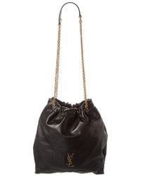 Saint Laurent - Jamie 4.3 Pochon Leather Bucket Bag - Lyst