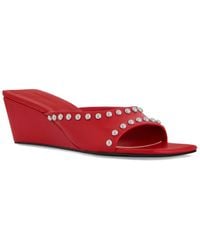 Rebecca Minkoff - Leather Wedge Sandal - Lyst