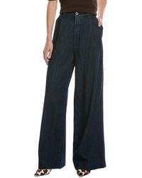 DL1961 - Hepburn River Valley Pleated Wide Leg Jean - Lyst