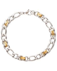 Eye Candy LA - Luxe Collection Titanium Cuban Link Bracelet - Lyst