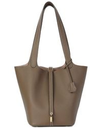 Tiffany & Fred Paris - Pebbled Leather Bucket Tote - Lyst