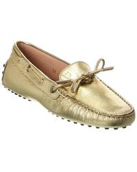 Tod's - Heaven Leather Loafer - Lyst