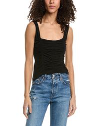 Project Social T - Carilano Ruched Rib Tank - Lyst