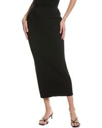 Kenneth Cole - Variegated Rib Maxi Skirt - Lyst