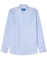 Robert Talbott - Reynolds Mini Stripe Twill Dress Shirt - Lyst