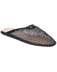 Alaïa - Fishnet Mesh & Patent Mule - Lyst