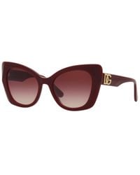 Dolce & Gabbana - Low Bridge Fit Sunglasses, Dg4405f 53 - Lyst
