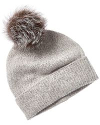 Sofiacashmere - Sofiacashmere Marl Cashmere Hat - Lyst