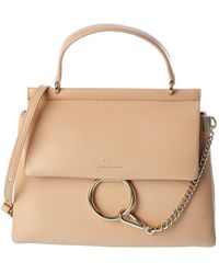 Chloé - Faye Medium Leather Shoulder Bag - Lyst