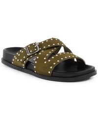 Seychelles - Vip List Suede Sandal - Lyst