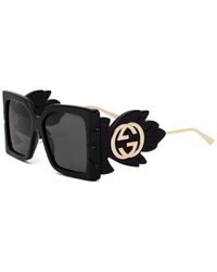 Gucci 56mm Sunglasses - Black