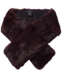 Surell - Accessories Oversized Pull-thru Scarf - Lyst