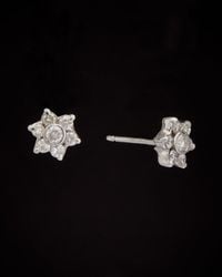 Italian Gold - 18k 0.67 Ct. Tw. Diamond Studs - Lyst