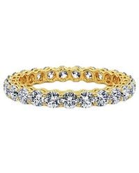Lab Grown Diamonds - 14K 2.10 Ct. Tw. Lab-Grown Diamond Eternity Ring - Lyst
