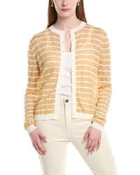 Lafayette 148 New York - Crinkled Cardigan - Lyst