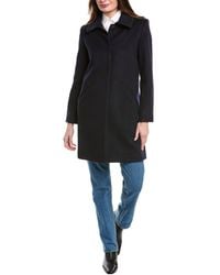 Sofiacashmere - Sofiacashmere Modern Luxe Wool & Cashmere-Blend Coat - Lyst