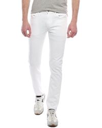 7 For All Mankind - Slimmy Tapered White Modern Slim Jean - Lyst
