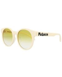McQueen - Am0349Sa 55Mm Sunglasses - Lyst